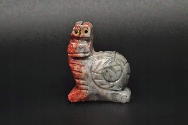 * STEATYT KAMIEŃ MYDLANY PERU ŚLIMAK CUDOWNA FIGURKA DO KOLEKCJI NR 65 *