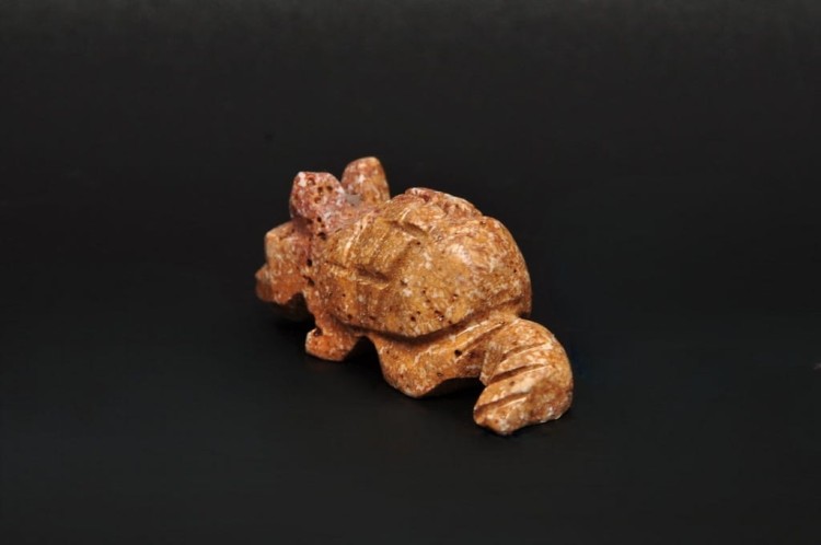 * STEATYT KAMIEŃ MYDLANY PANCERNIK PIĘKNA FIGURKA JAKO DEKORACJA NR 60 *