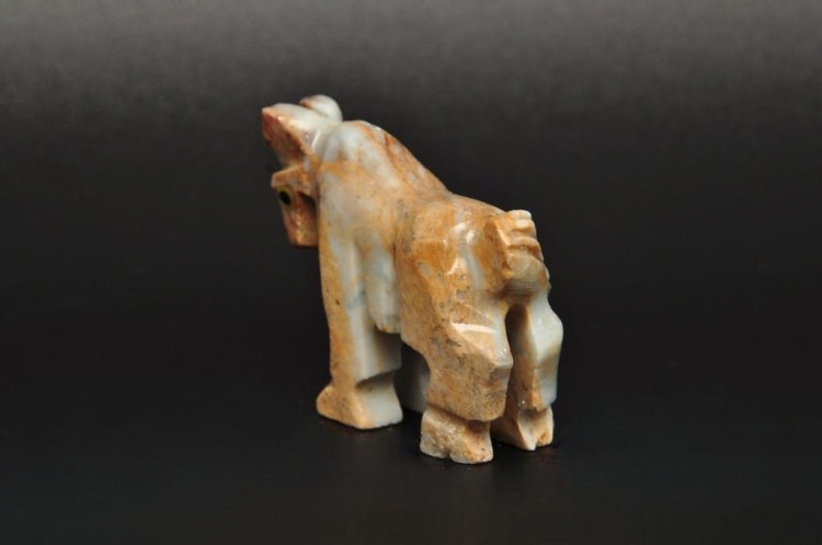 * STEATYT KAMIEŃ MYDLANY PERU KOŃ FIGURKA DO KOLEKCJI NR 102 *