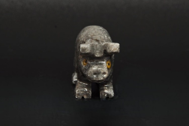 * STEATYT KAMIEŃ MYDLANY PERU ŚWINIA MINERAŁ DO KOLEKCJI NR 98 *