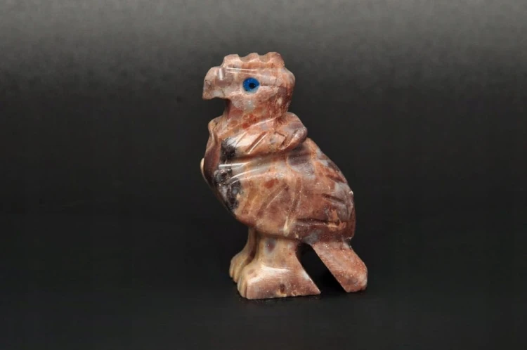 * STEATYT KAMIEŃ MYDLANY PERU FIGURKA ŚLICZNY PTAK KAMIEŃ NATURALNY NR 93 *