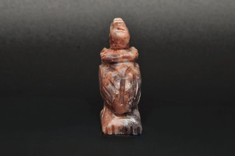 * STEATYT KAMIEŃ MYDLANY PERU FIGURKA ŚLICZNY PTAK KAMIEŃ NATURALNY NR 93 *