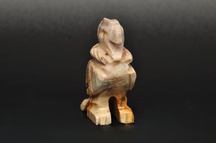 * STEATYT KAMIEŃ MYDLANY PERU FIGURKA PTAK DOBRA JAKOŚĆ MINERAŁ NR 92 *