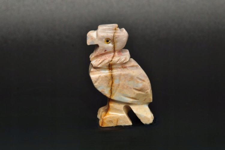 * STEATYT KAMIEŃ MYDLANY PERU FIGURKA PTAK DOBRA JAKOŚĆ MINERAŁ NR 92 *