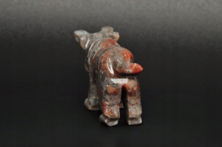 * STEATYT KAMIEŃ MYDLANY PERU RENIFER MINERAŁ CIEKAWA BARWA NR 90 *