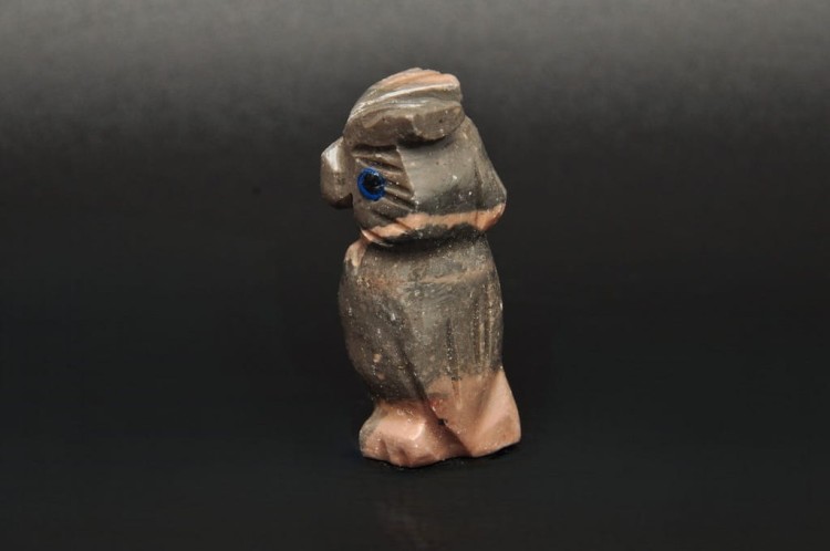 * STEATYT KAMIEŃ MYDLANY PERU PIĘKNA SOWA DO KOLEKCJI OKAZ NR 86 *