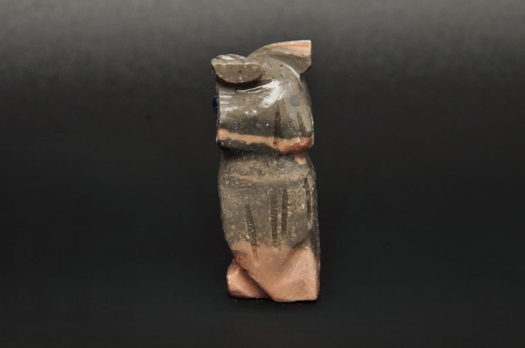 * STEATYT KAMIEŃ MYDLANY PERU PIĘKNA SOWA DO KOLEKCJI OKAZ NR 86 *