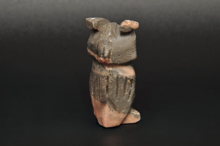 * STEATYT KAMIEŃ MYDLANY PERU PIĘKNA SOWA DO KOLEKCJI OKAZ NR 86 *