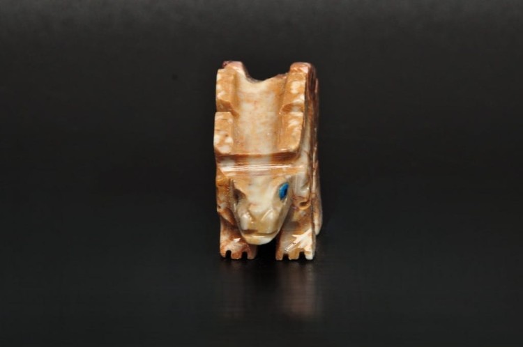 * STEATYT KAMIEŃ MYDLANY PERU DINOZAUR KAMIEŃ NATURALNY JAKO OZDOBA NR 82 *