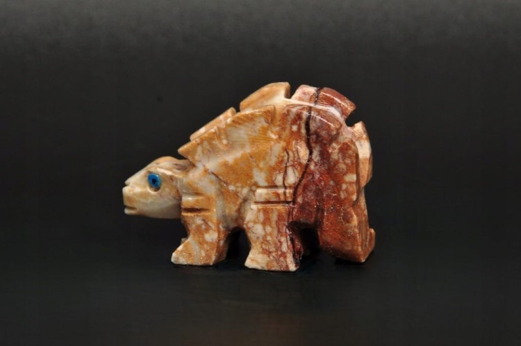 * STEATYT KAMIEŃ MYDLANY PERU DINOZAUR KAMIEŃ NATURALNY JAKO OZDOBA NR 82 *