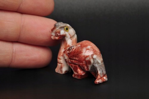 * STEATYT KAMIEŃ MYDLANY PERU DINOZAUR DOSKONAŁY MINERAŁ DO KOLEKCJI NR 78