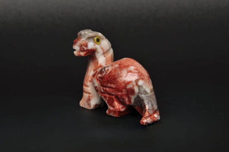 * STEATYT KAMIEŃ MYDLANY PERU DINOZAUR DOSKONAŁY MINERAŁ DO KOLEKCJI NR 78