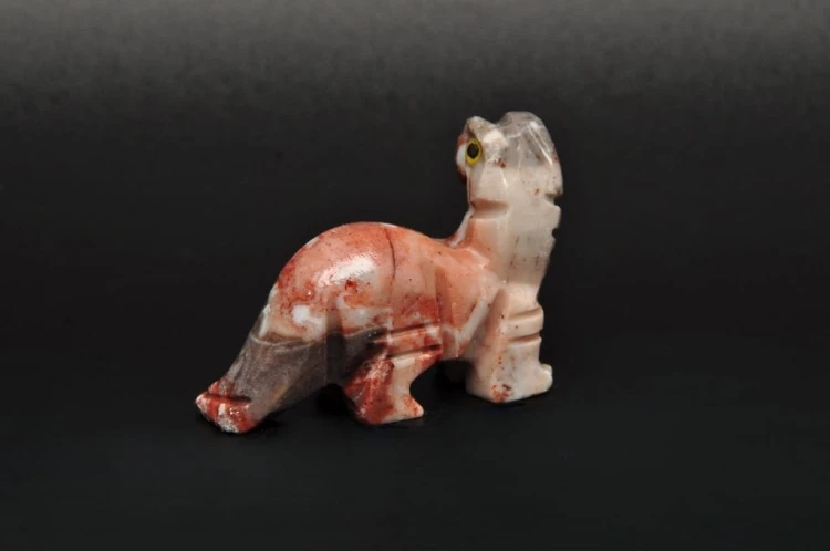 * STEATYT KAMIEŃ MYDLANY PERU DINOZAUR DOSKONAŁY MINERAŁ DO KOLEKCJI NR 78