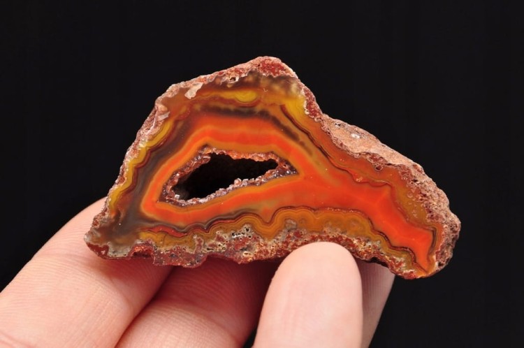 * AGAT ALIMAJO AFRYKA MINERAŁ NATURALNY KOLOR OKAZ JAKO PREZENT NR 1 *
