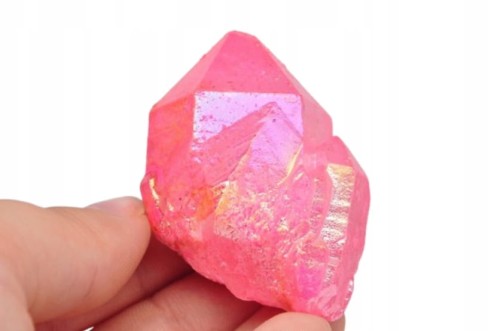 * KWARC RÓŻOWY PINK AURA KRYSZTAŁ GÓRSKI BRAZYLIA PIĘKNY RÓŻOWY KOLOR NR 17