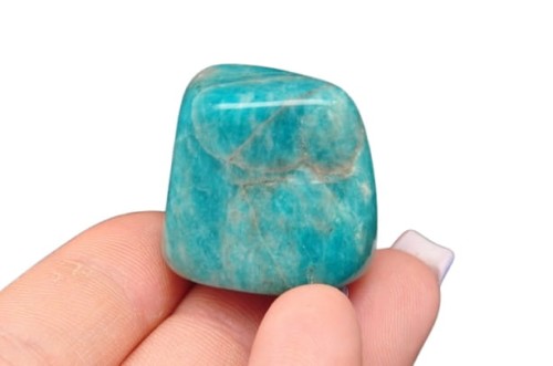 * AMAZONIT NAMIBIA ZJAWISKOWA TURSKUSOWA BARWA OKAZ NR 8 *