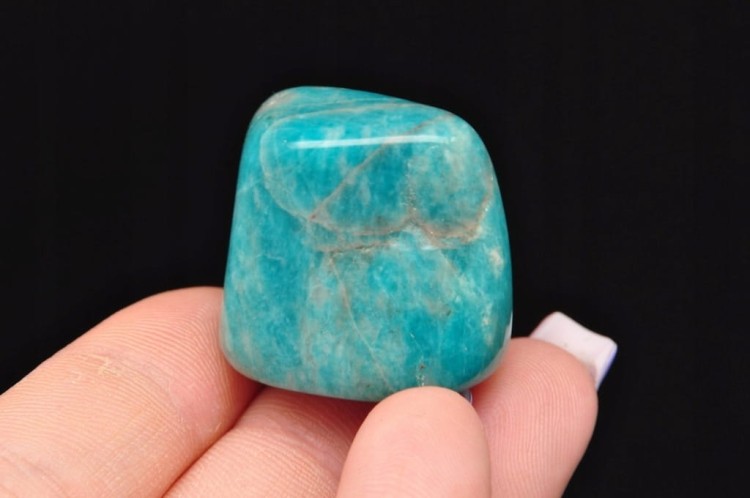 * AMAZONIT NAMIBIA ZJAWISKOWA TURSKUSOWA BARWA OKAZ NR 8 *