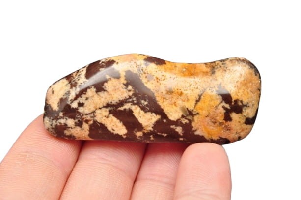 * JASPIS ZEBRA RPA POLEROWANY SZLIFOWANY MINERAŁ NATURALNY NR 1 *