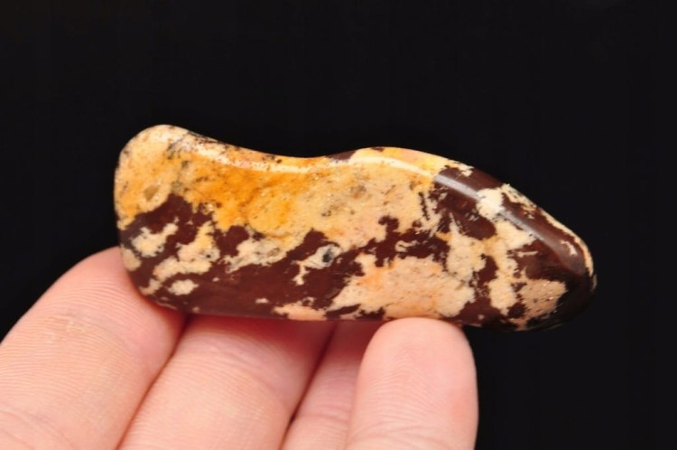 * JASPIS ZEBRA RPA POLEROWANY SZLIFOWANY MINERAŁ NATURALNY NR 1 *