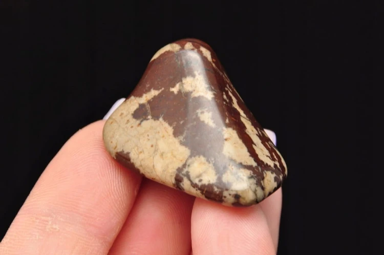 * JASPIS ZEBRA RPA NATURALNY KAMIEŃ JAKO PREZENT ŚLICZNY PRZEKRÓJ NR 11 *