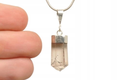 * TOPAZ PAKISTAN CUDOWNA ZAWIESZKA NATURALNY MINERAŁ NR 15 *