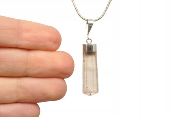* TOPAZ PAKISTAN PODŁUŻNA ZAWIESZKA ŚLICZNY PRZEZROCZYSTY OKAZ NR 16 *