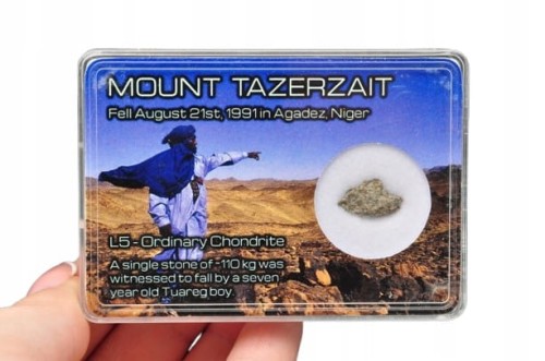 * METEORYT MOUNT TAZERZAIT PRAWDZIWY METEORYT DLA KOLEKCJONERA NR 6 *