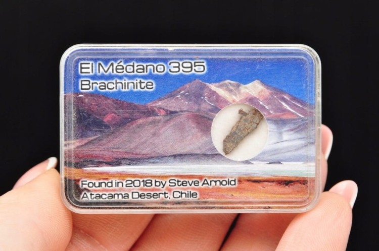 * METEORYT EL MÉDANO 395 BRACHINITE DOSKONAŁY OKAZ JAKO PREZENT NR 2 *