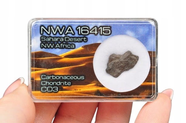 * METEORYT NWA 16415 AFRYKA ZJAWISKOWY OKAZ DLA KOLEKCJONERA NR 3 *