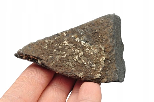 * SZUNGIT Z PIRYTEM BRAZYLIA ZJAWISKOWY MINERAŁ IDEALNY DO KOLEKCJI NR 8 *