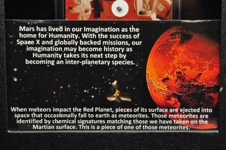 * MARS ROCK METEORYT MARSJAŃSKI NWA 12269 IDEALNY DLA KOLEKCJONERA NR 6 *