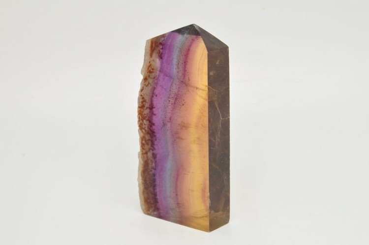 * FLUORYT CHINY OBELISK WIEŻA WIELOKOLOROWY KAMIEŃ NATURALNY NR 3 *