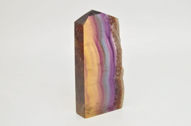 * FLUORYT CHINY OBELISK WIEŻA WIELOKOLOROWY KAMIEŃ NATURALNY NR 3 *