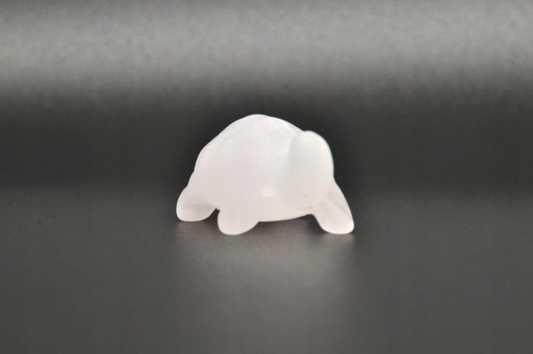 * MANGANOKALCYT PRZEPIĘKNA FIGURKA ŻÓŁW ŚLICZNY ŻÓŁWIK NR 12 *