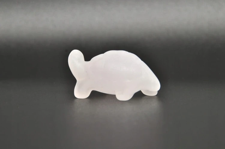 * MANGANOKALCYT PRZEPIĘKNA FIGURKA ŻÓŁW ŚLICZNY ŻÓŁWIK NR 12 *