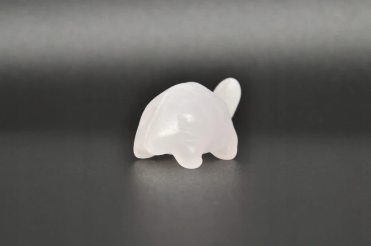 * MANGANOKALCYT PRZEPIĘKNA FIGURKA ŻÓŁW ŚLICZNY ŻÓŁWIK NR 12 *