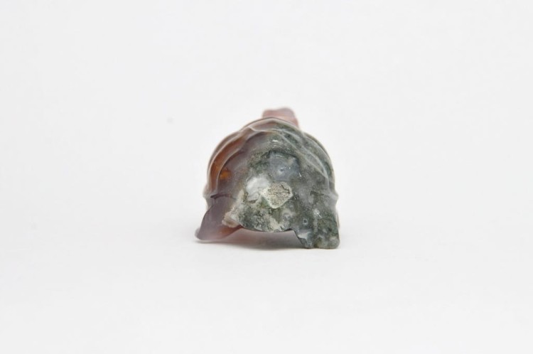 * AGAT PRZEPIĘKNA FIGURKA ŻÓŁW INTERESUJĄCY WZÓR NR 5 *