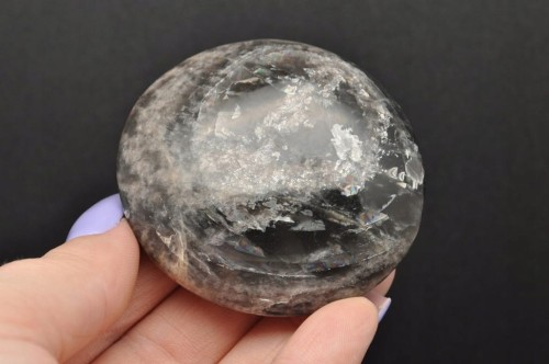* KAMIEŃ KSIĘŻYCOWY MOONSTONE MINERAŁ NATURALNY POLEROWANY OKAZ NR GKKS04 *