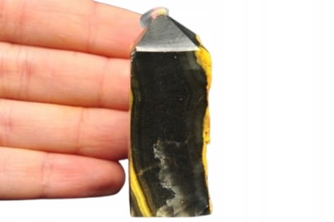 * JASPIS TRZMIELI BUMBLE BEE INTERESUJĄCY OBELISK WIEŻA DO KOLEKCJI NR 3 *
