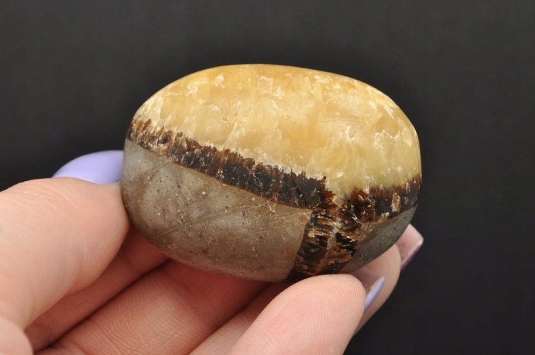 * SEPTARIA MADAGASKAR MINERAŁ DO MASAŻU DOSKONAŁY JAKO PREZENT NR GS08 *