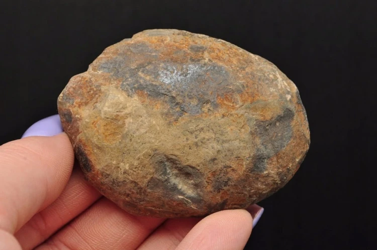 * SEPTARIA SMOCZY KAMIEŃ MAROKO NATURALNY MINERAŁ PIĘKNIE ZACHOWANY NR 9B *