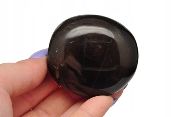 * KWARC DYMNY MADAGASKAR NATURALNY MINERAŁ PALM STONE DO KOLEKCJI NR GKD04