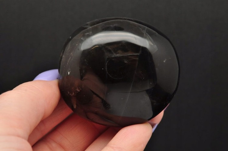 * KWARC DYMNY MADAGASKAR NATURALNY MINERAŁ PALM STONE DO KOLEKCJI NR GKD04