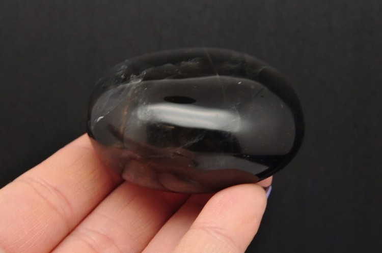 * KWARC DYMNY MADAGASKAR NATURALNY MINERAŁ PALM STONE DO KOLEKCJI NR GKD04