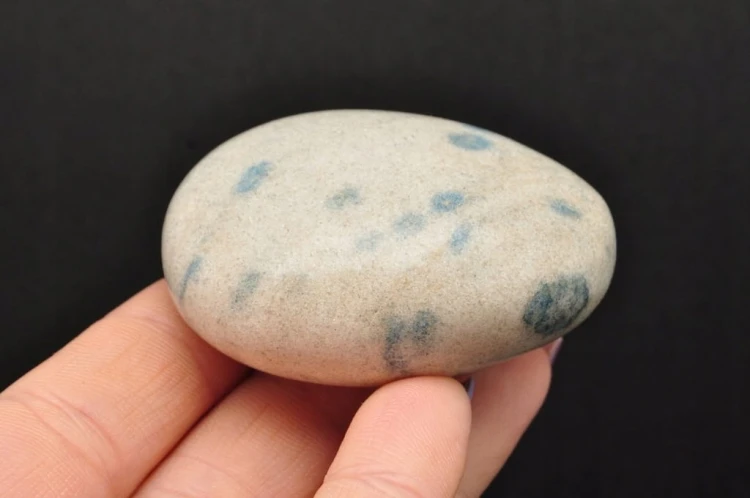 * GRANIT Z AZURYTEM JASPIS K2 PAKISTAN PALM STONE PIĘKNY WZÓR NR GAA06 *