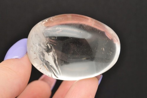* KRYSZTAŁ GÓRSKI MADAGASKAR PALM STONE PRZEŹROCZYSTY MINERAŁ NR KG02 *