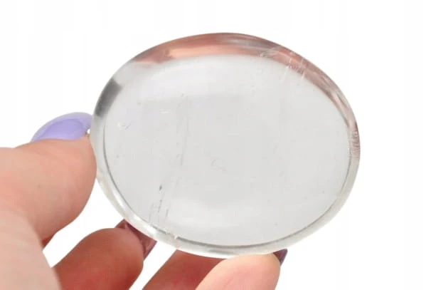 * KRYSZTAŁ GÓRSKI MADAGASKAR PALM STONE PIĘKNIE ODBIJA ŚWIATŁO OKAZ KG06 *