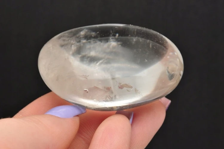 * KRYSZTAŁ GÓRSKI MADAGASKAR PALM STONE CUDOWNY KAMIEŃ ŚWIETNY POLER KG12 *