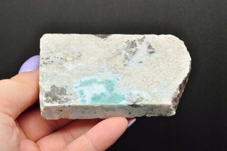 * LARIMAR DOMINIKANA ZJAWISKOWA PŁYTKA POLEROWANA JEDNOSTRONNIE NR 3 *