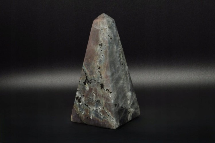 * LABRADORYT MADAGASKAR OBELISK WIEŻA CUDOWNY BŁYSK NR 2 *
